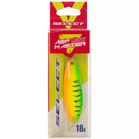 Блешня-кастмастер Select AspMaster 18.0g 55mm, колір: MTGG, Розмір/Вага: 18g/55mm, Колір блешні: MTGG, фото , изображение 2